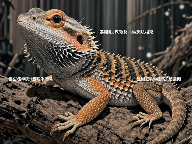 原色鬃狮蜥巨型品种55cm，基因缺陷风险与选购避坑指南