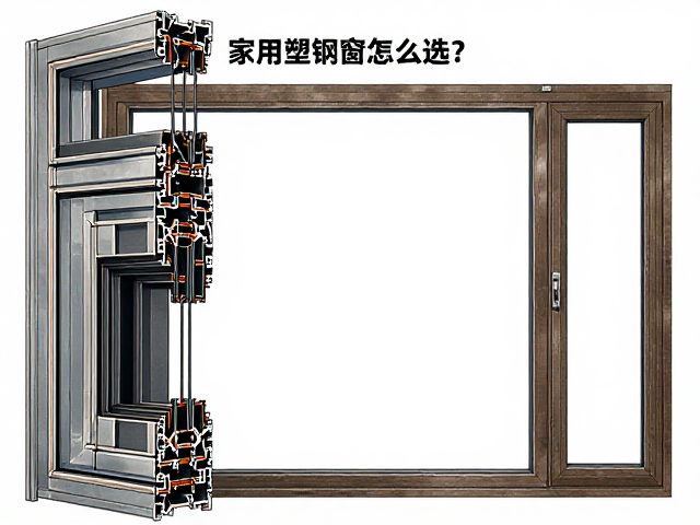 家用塑钢窗怎么选?高防水防潮防油污易清洁,装修不踩坑
