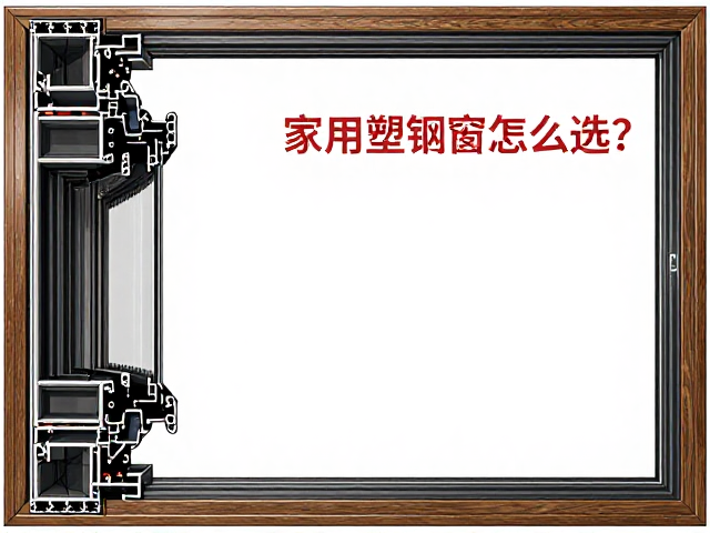家用塑钢窗怎么选?静音推拉设计节省空间,居家更舒适