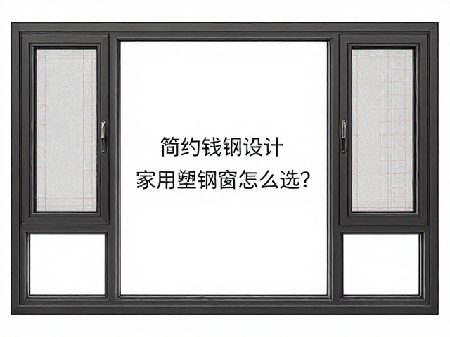 家用塑钢窗怎么选?简约线条设计,施工周期短,装出高颜值新家