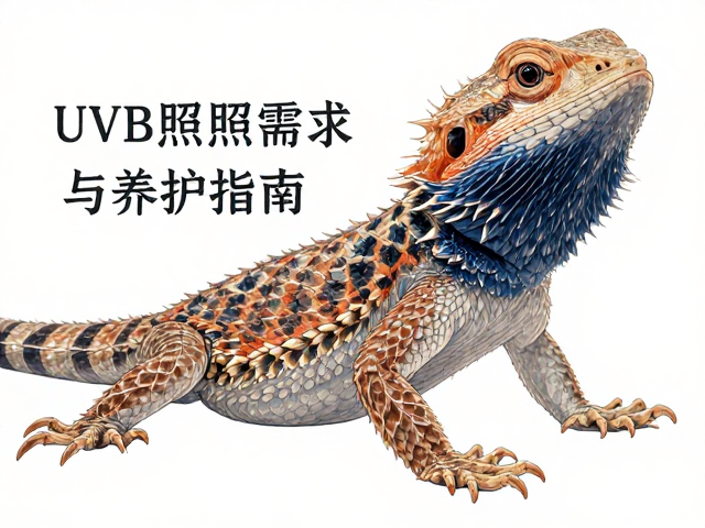 原色鬃狮蜥黑喉斑发色关键,UVB光照需求与养护指南