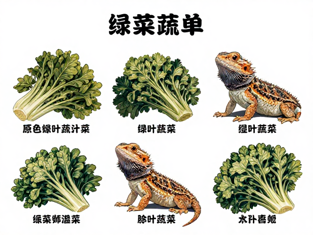 原色鬃狮蜥能吃绿叶蔬菜吗？无鳞鬃狮蜥饲养食谱全解析