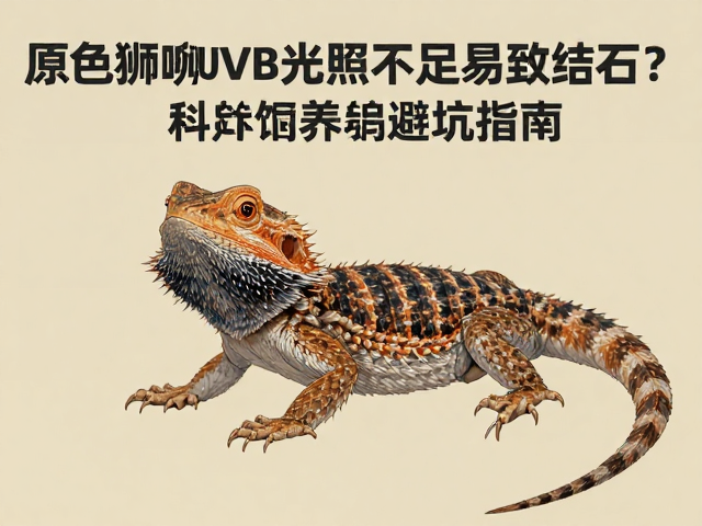 原色鬃狮蜥UVB光照不足易致结石?科学饲养避坑指南