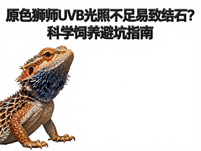 原色鬃狮蜥UVB光照不足易致结石?科学饲养避坑指南