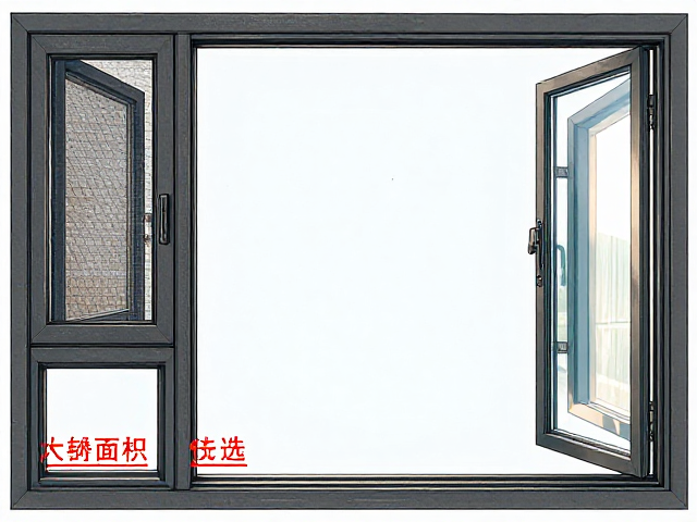 家用塑钢窗怎么选?大开启面积,良好排风,通风采光全都要