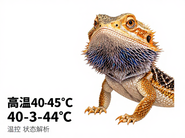 高温40-45&deg;C饲养原色与缎面鬃狮蜥，温控与状态解析