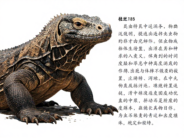 科莫多巨蜥饲养指南，昆虫种类选择与温度梯度设置详解