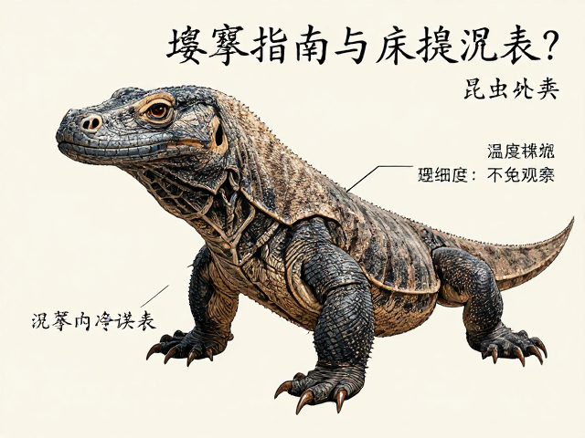 科莫多巨蜥饲养指南,昆虫种类选择与温度梯度设置详解