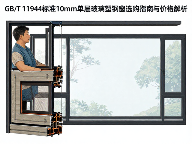GB/T 11944标准10mm单层玻璃塑钢窗选购指南与价格解析