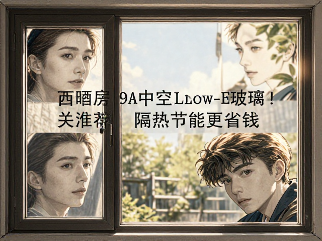 西晒房选单层塑钢窗?推荐9A中空Low-E玻璃,隔热节能更省钱