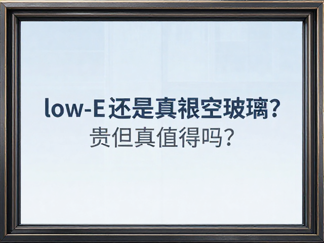 单层玻璃塑钢窗换Low-E还是真空玻璃?贵但真值得吗?