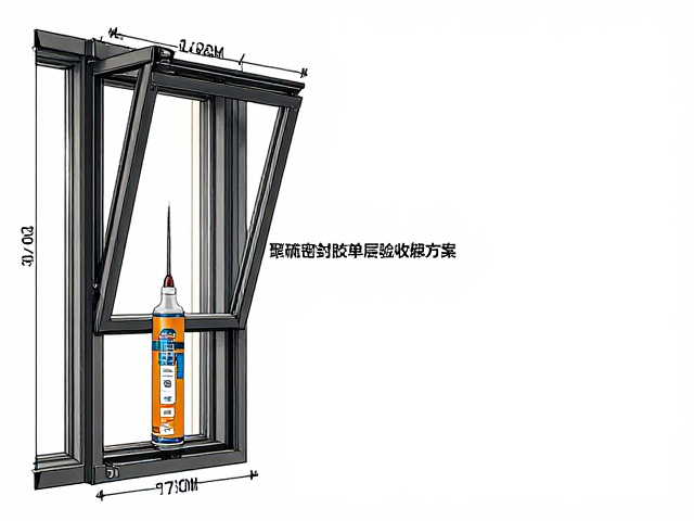聚硫密封胶用于单层玻璃塑钢窗,结合楼层高度计算方案
