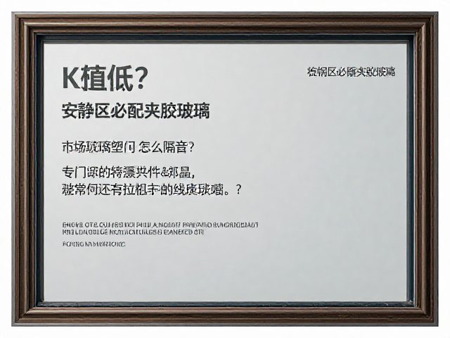 单层玻璃塑钢窗怎么隔音?K值低?安静区必配夹胶玻璃