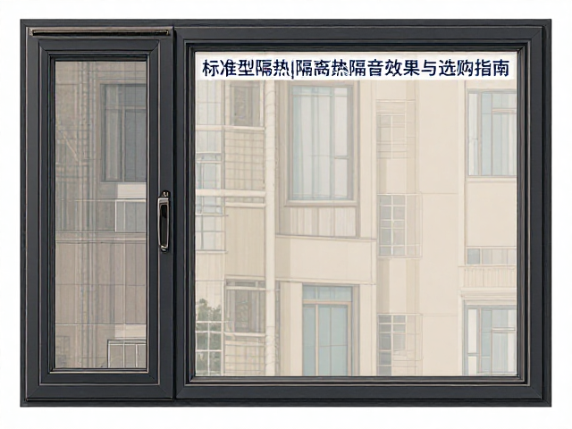 单层玻璃塑钢窗配氩气钢化玻璃,标准型隔热隔音效果与选购指南