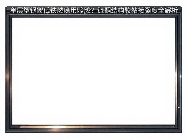 单层塑钢窗配低铁玻璃用啥胶?硅酮结构胶粘接强度全解析