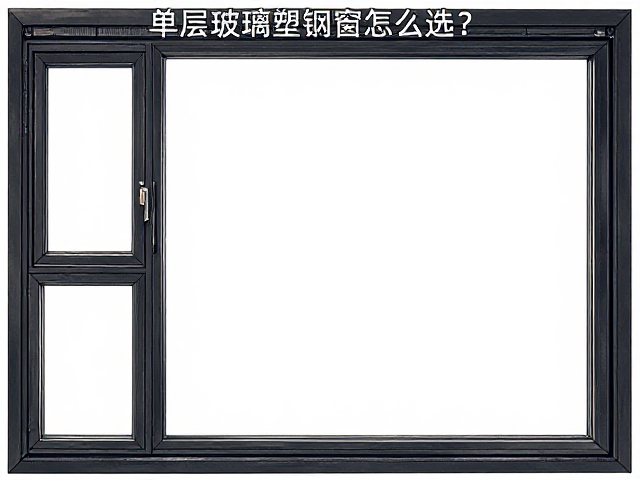 单层玻璃塑钢窗怎么选?根据保温选双层中空玻璃,省电又静音