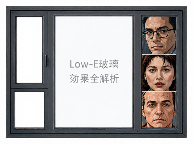 单层玻璃塑钢窗配Low-E玻璃,本体色选择与节能效果全解析