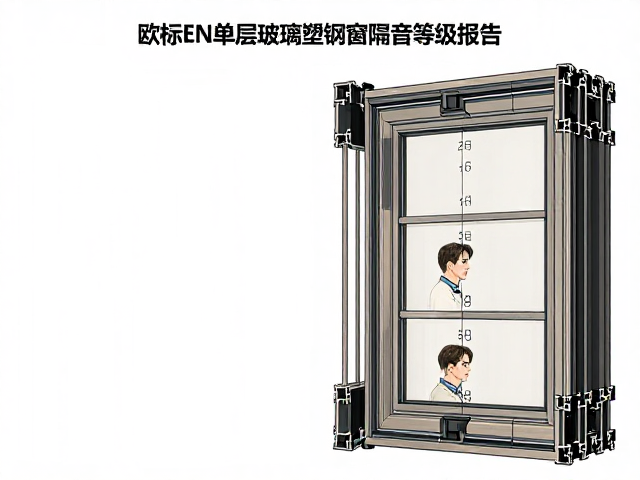 欧标EN单层玻璃塑钢窗隔音等级报告,实测数据揭秘隔音效果