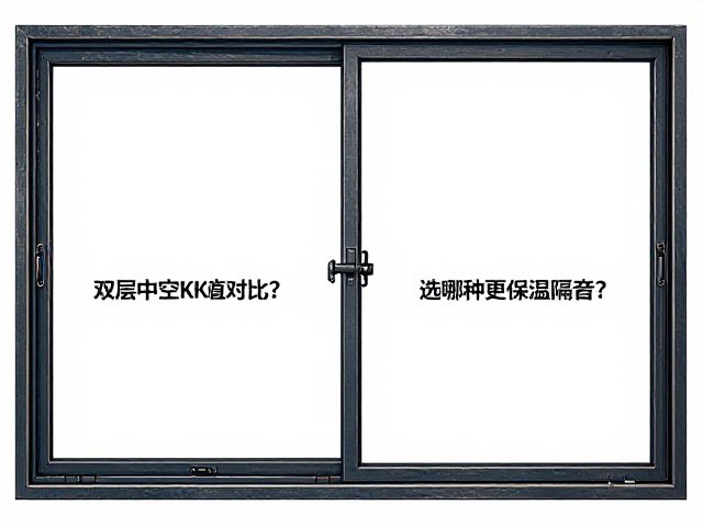 单层玻璃塑钢窗与双层中空K值对比，选哪种更保温隔音？