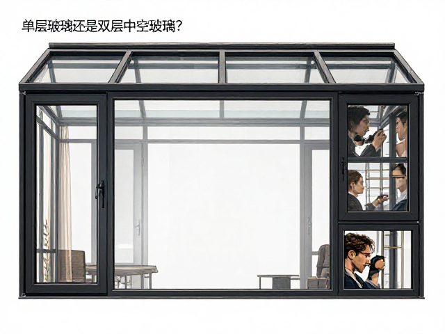 阳光房用单层玻璃还是双层中空玻璃?塑钢窗搭配全解析