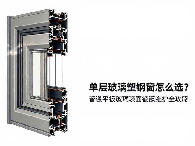 单层玻璃塑钢窗怎么选？普通平板玻璃表面镀膜维护全攻略