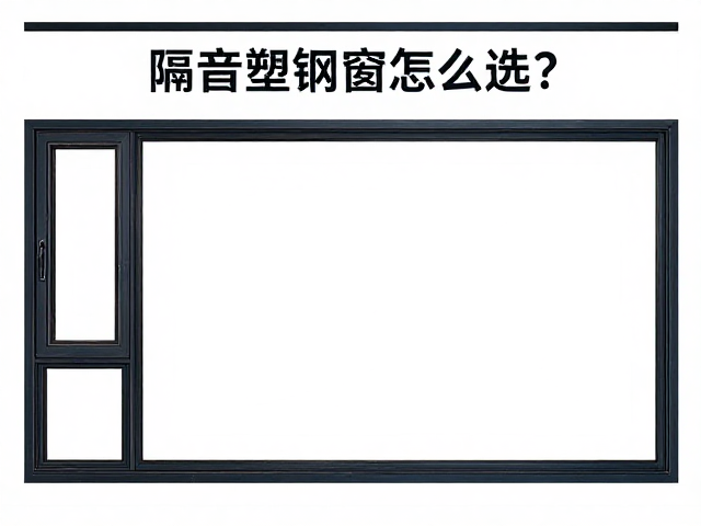 隔音塑钢窗怎么选?现场测量,大视野窄边框设计,隔音好采光棒
