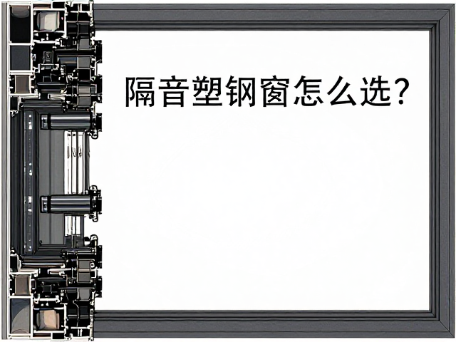 隔音塑钢窗怎么选?现场测量,大视野窄边框设计,隔音好采光棒