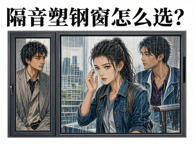 隔音塑钢窗怎么选?平开,内倒设计防风防雨,静音又安全