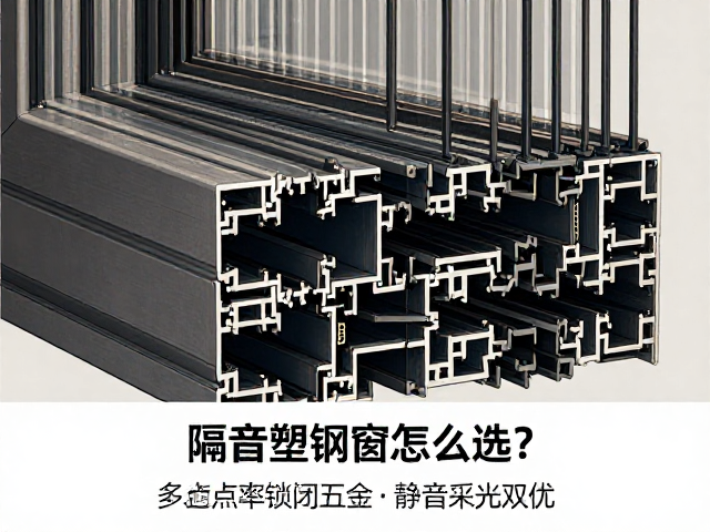 隔音塑钢窗怎么选?高透光率,多点锁闭五金,静音采光双优