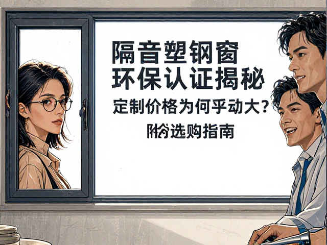 隔音塑钢窗环保认证揭秘,定制价格为何浮动大?附选购指南