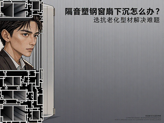 隔音塑钢窗扇下沉怎么办?选抗老化型材解决难题