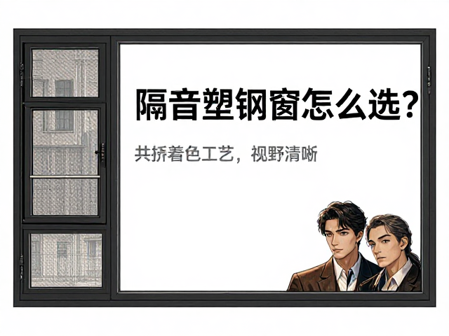 隔音塑钢窗怎么选?共挤着色工艺,视野清晰,打造静音高颜值家居