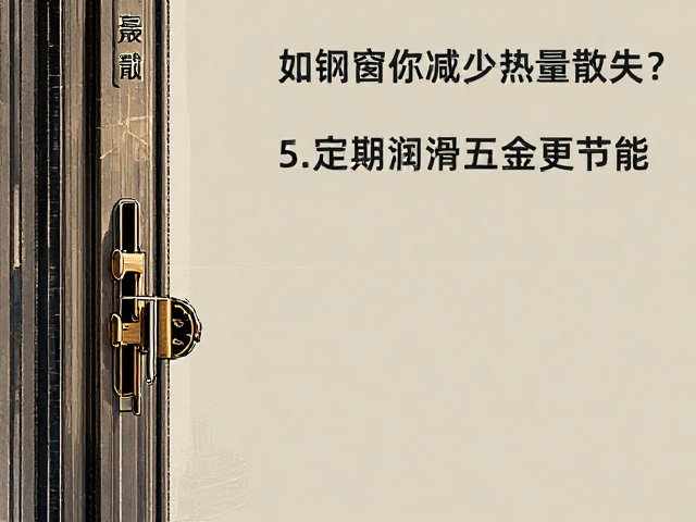 隔音塑钢窗如何减少热量散失?定期润滑五金更节能