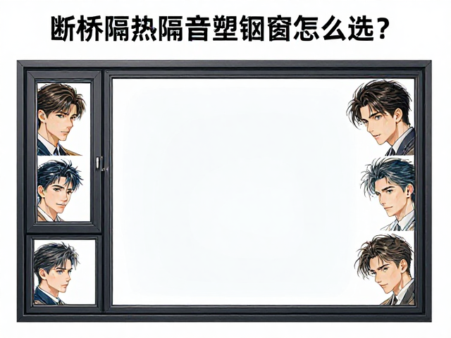 断桥隔热隔音塑钢窗怎么选?外开款安装避坑指南