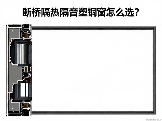 断桥隔热隔音塑钢窗怎么选?外开款安装避坑指南