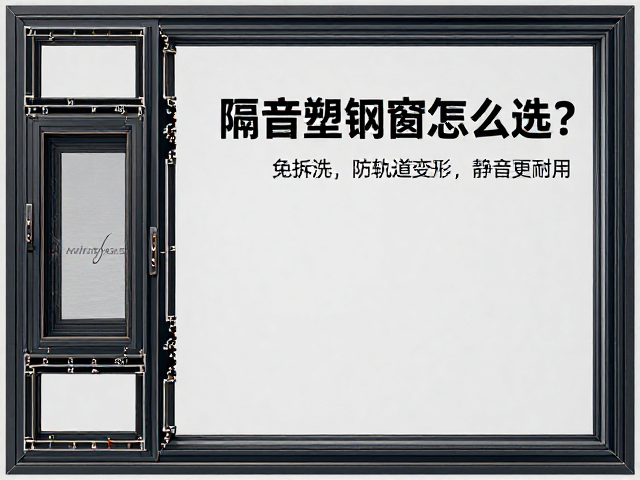 隔音塑钢窗怎么选?免拆洗,防轨道变形,静音更耐用
