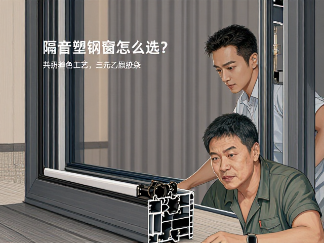 隔音塑钢窗怎么选?共挤着色工艺,三元乙丙胶条详解
