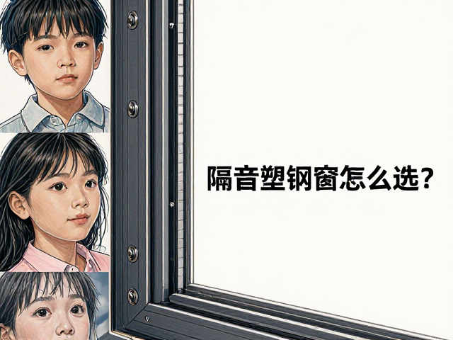 隔音塑钢窗怎么选?搭配儿童安全锁,隔音效果显著更安心