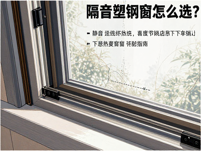 隔音塑钢窗怎么选?隔热条与下悬窗搭配指南,静音又节能