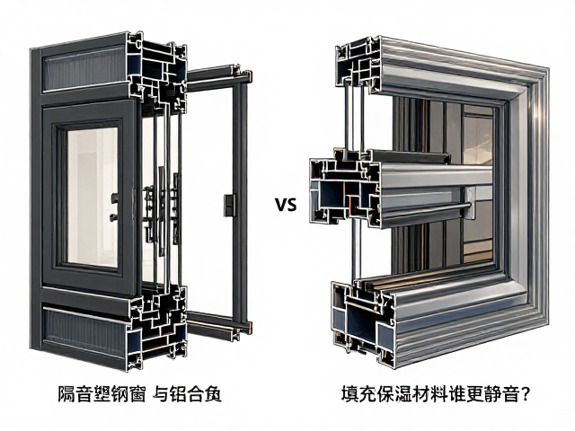 隔音塑钢窗vs铝合金,填充保温材料谁更静音?