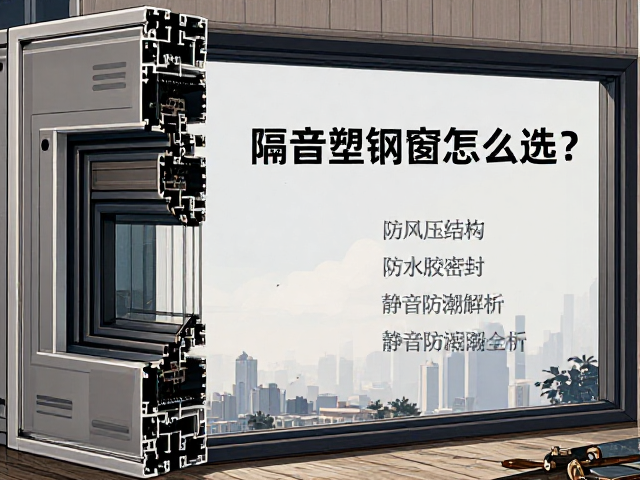 隔音塑钢窗怎么选？防风压结构，防水胶密封，静音防潮全解析