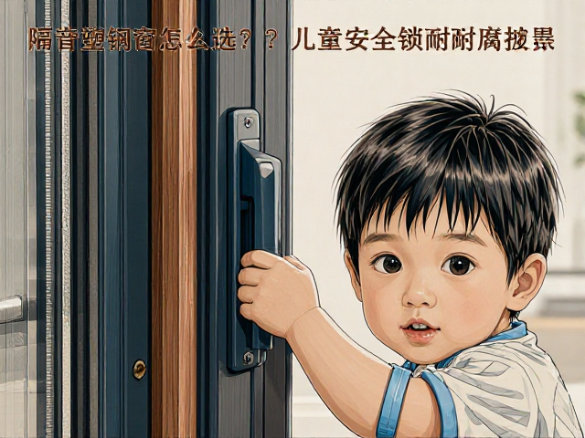隔音塑钢窗怎么选?儿童安全锁,耐腐蚀强,居家更安心
