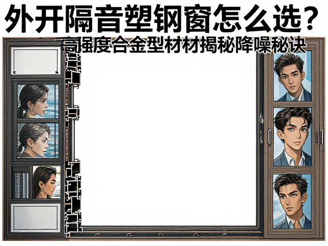 外开隔音塑钢窗怎么选?高强度合金型材揭秘降噪秘诀