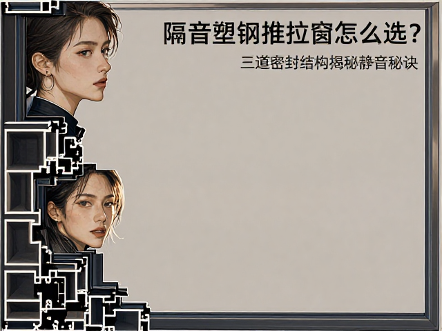 隔音塑钢推拉窗怎么选？三道密封结构揭秘静音秘诀