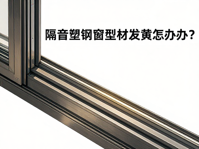 隔音塑钢窗型材发黄怎么办?更换锁点锁座能解决吗?