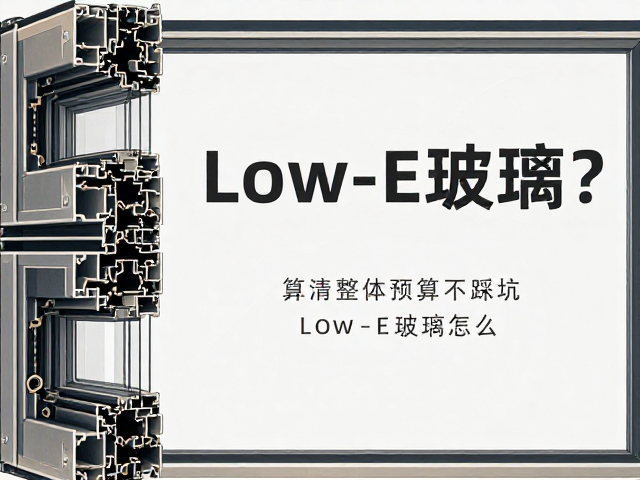 隔音塑钢窗,Low-E玻璃怎么选?算清整体预算不踩坑