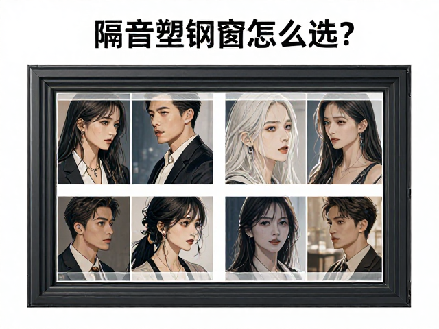 隔音塑钢窗怎么选?双层中空玻璃,多道密封,静音隔热更省心