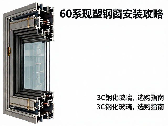60系列塑钢窗安装攻略，副框工艺与3C钢化玻璃选购指南