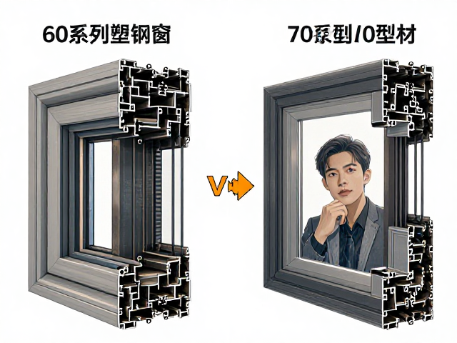 60系列塑钢窗气密性解析,70/80型材对比选购指南