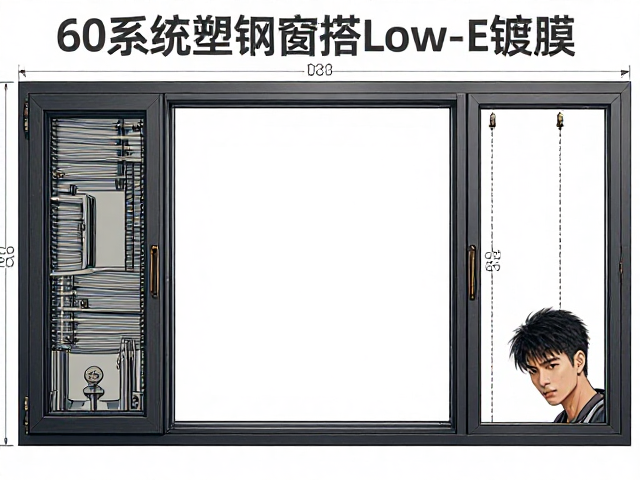 60系列塑钢窗搭配Low-E镀膜,膨胀螺栓安装指南与避坑